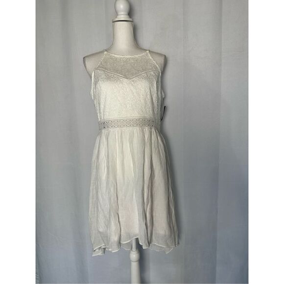 IZ Byer White Lace High Low Dress - Picture 1 of 12